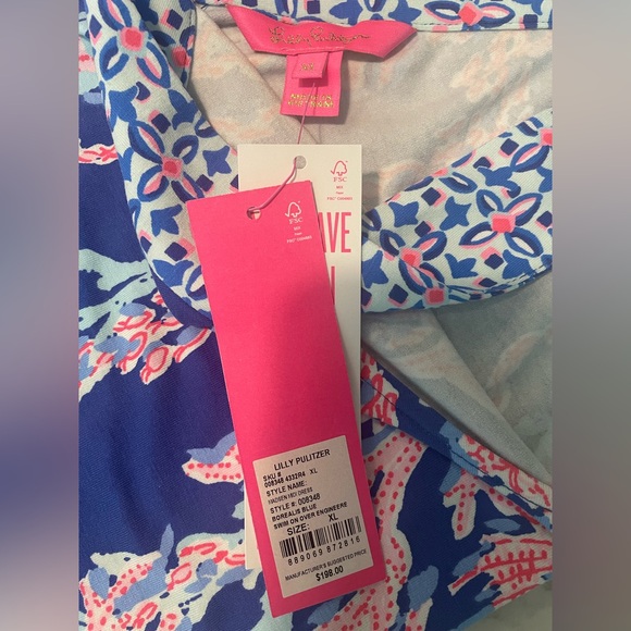 NWT Lilly Pulitzer Madden Midi Dress Size XL - Picture 7 of 10